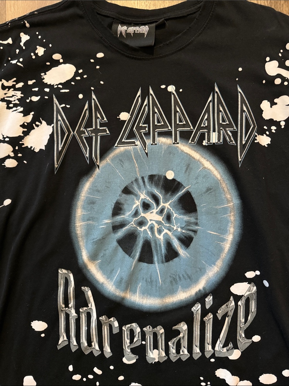 Def Leppard Adrenalize graphic t-shirt size large